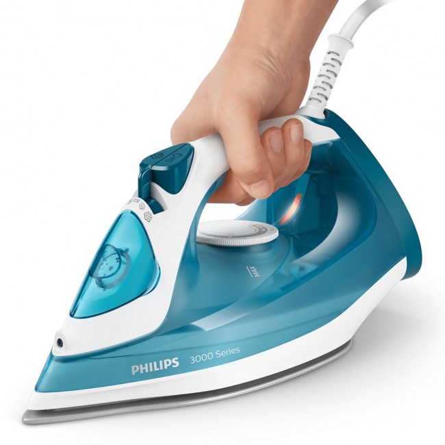 Philips 3000 series DST3011/20 iron Steam iron Ceramic soleplate 2100 W Blue
