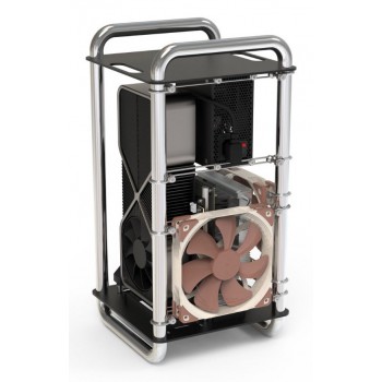 Streacom DA6 Vertical Open Frame ITX Case