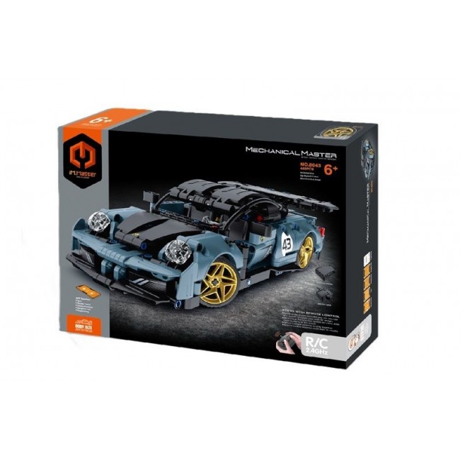 iM.Master RC Super Car Graphite Building Blocks, 449 pieces