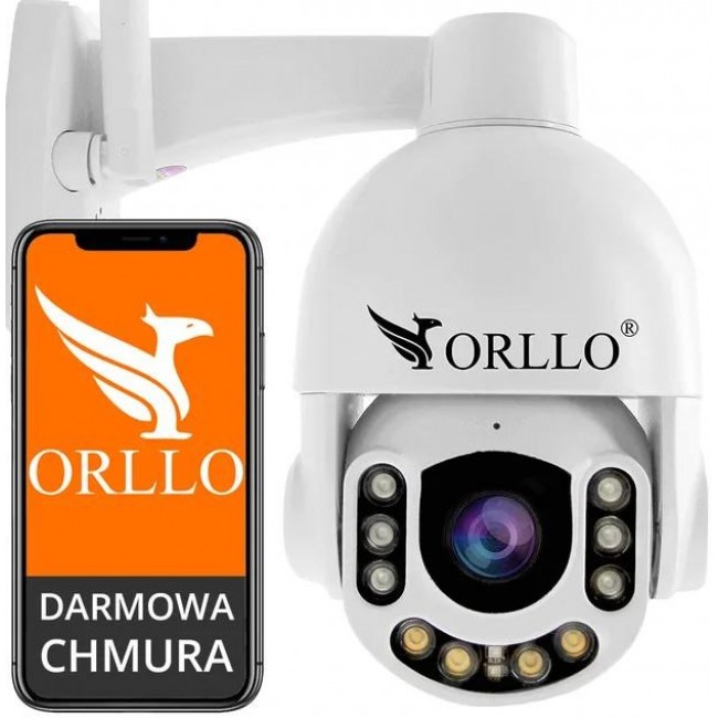Kamera IP Orllo Z7 Pro zewnętrzna obrotowa GSM 4MPx Kamera IP Orllo Z7 Pro zewnętrzna obrotowa GSM 4MPx