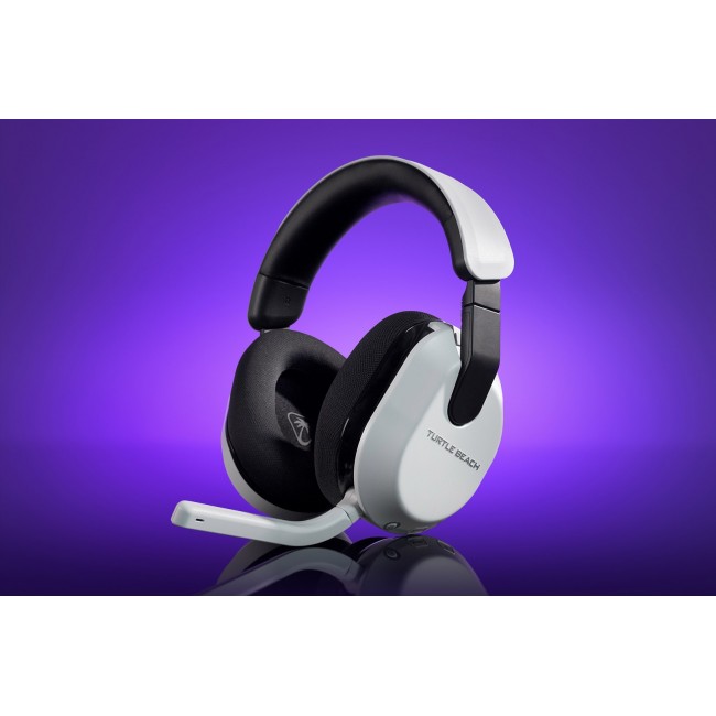 Turtle Beach Stealth 600 White PlayStation Wireless Gaming Headset with up to 80 hour Battery, 50mm Speakers and Bluetooth for PS5, PS4, PC and Mobile