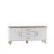 Cama sideboard LOTTA 150 2D3S white + sonoma oak Cama sideboard LOTTA 150 2D3S white + sonoma oak