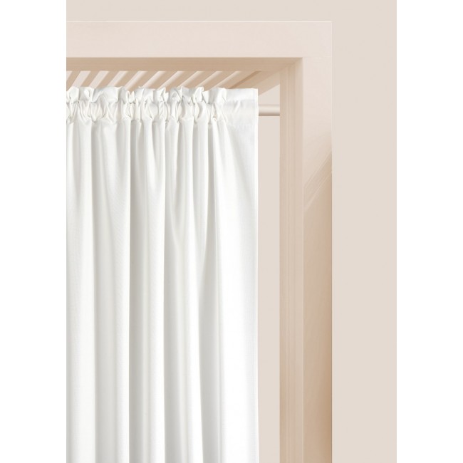 Patio curtain - GARDEN LINE 155x250 Broken white