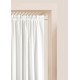 Patio curtain - GARDEN LINE 155x250 Broken white