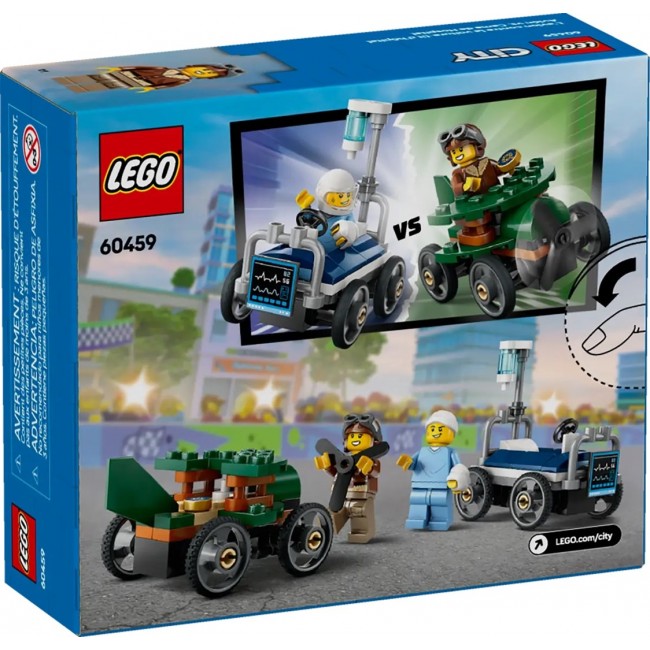 LEGO CITY 60459 Airplane vs. Hospital Bed LEGO CITY 60459 Airplane vs. Hospital Bed