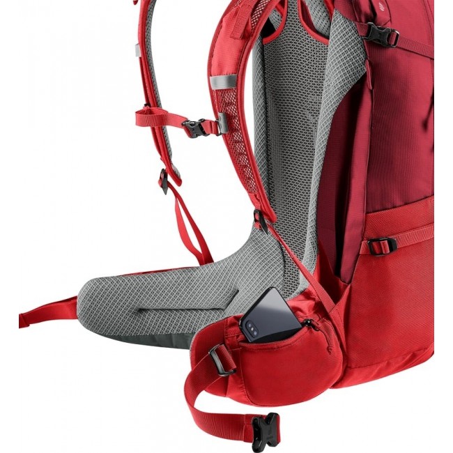 Deuter Futura 27 Women's hiking backpack Red