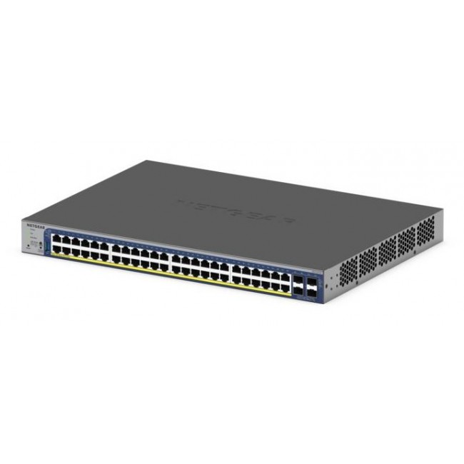 NETGEAR 52-Port PoE Gigabit/10G Stackable Smart Switch (GS752TXP) NETGEAR 52-Port PoE Gigabit/10G Stackable Smart Switch (GS752TXP)