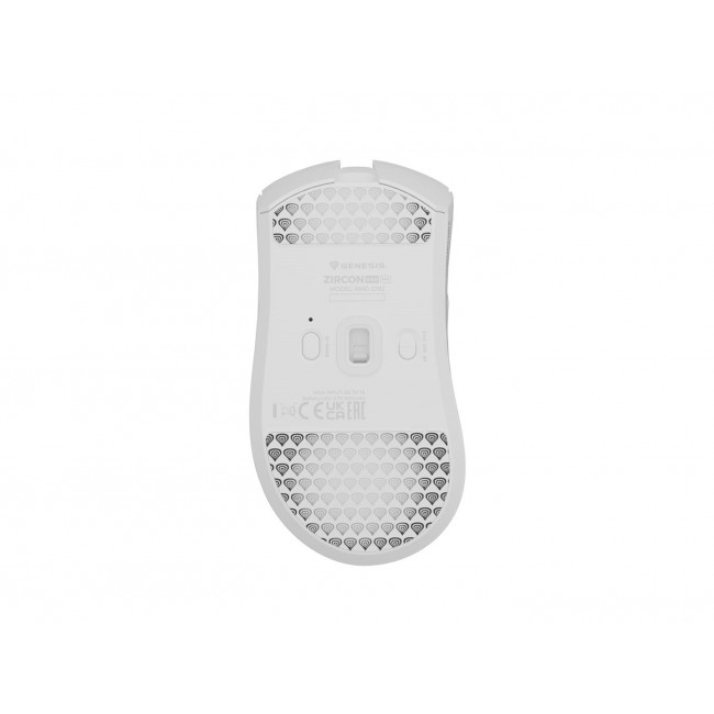 GAMING MOUSE GENESIS ZIRCON 880 PRO 8K/8K WIRELESS 30000DPI WHITE