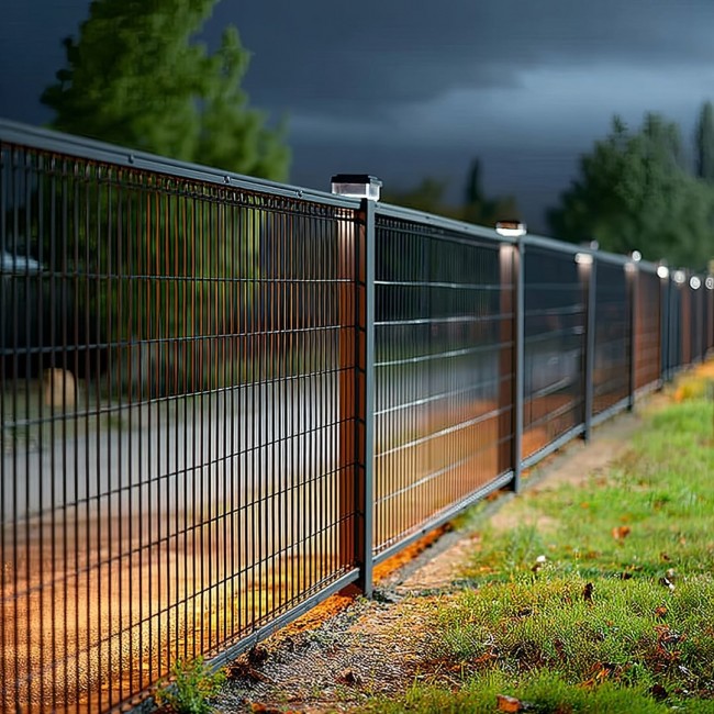 GreenBlue GB128 LED Fence Post Solar Lamp 100*100 with Dusk Sensor GreenBlue GB128 LED Fence Post Solar Lamp 100*100 with Dusk Sensor