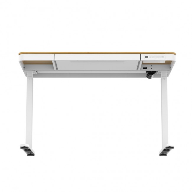 ACTIVEJET desk with electric height adjustment 120x60 ET119S white/oak
