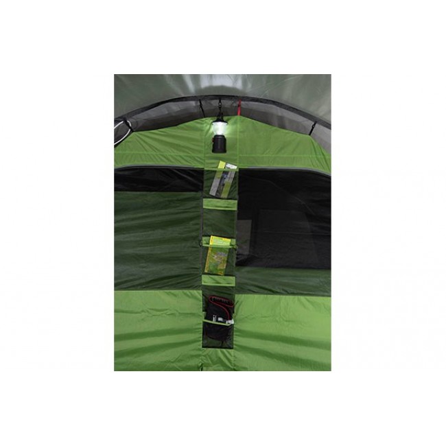 High Peak Garda 5.0 4 person(s) Green, Light grey Tunnel tent