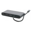 Mobilis 020027 laptop dock/port replicator Wired USB 3.2 Gen 1 (3.1 Gen 1) Type-C Grey