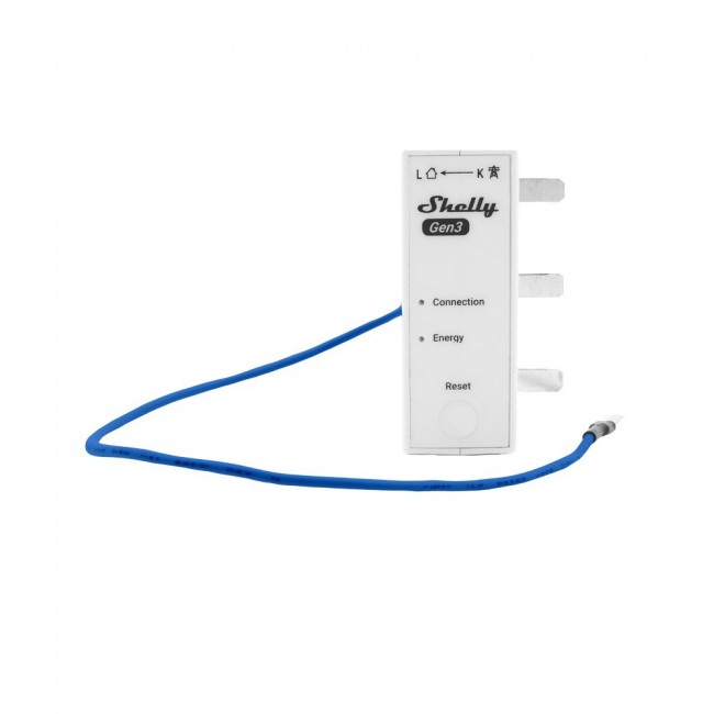 Shelly 3EM-63T Gen3 single-channel energy meter