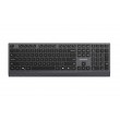 Gembird KB-MCH-06 Slim wired multimedia keyboard with Type-C adapter, US layout, black