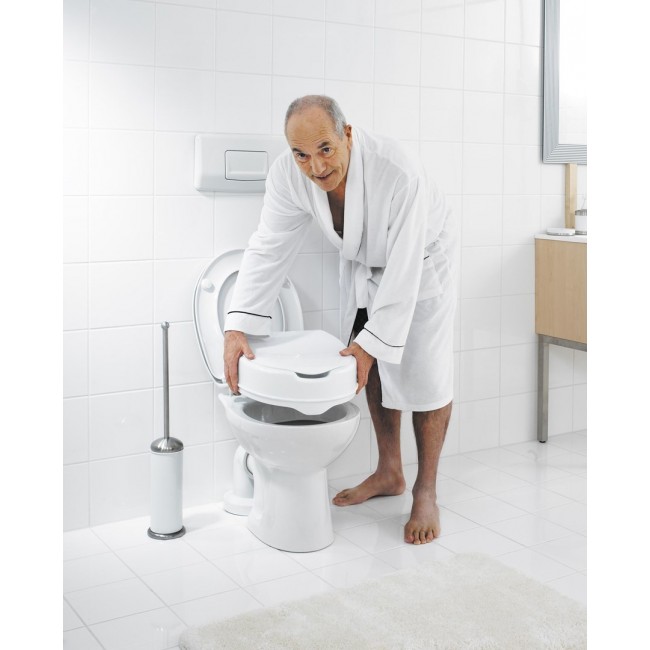 RIDDER A0071001 toilet seat Hard toilet seat Polypropylene (PP) White RIDDER A0071001 toilet seat Hard toilet seat Polypropylene (PP) White