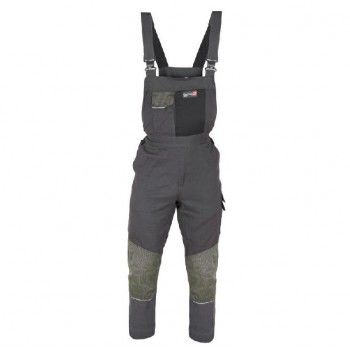 WORK BIB PANTS WH680 GRAPHITE PINK S