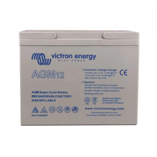 Battery VICTRON ENERGY AGM Super Cycle 12V/25Ah M5 (BAT412025081) Battery VICTRON ENERGY AGM Super Cycle 12V/25Ah M5 (BAT412025081)