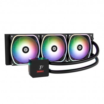Enermax Aquafusion II 360 mm Processor All-in-one liquid cooler 12 cm Black