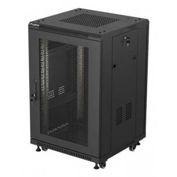 Lanberg FF01-6618-23B rack cabinet 18U Freestanding rack Black