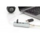 Digitus USB Type-C 3-Port Hub + Fast Ethernet LAN Adapter Digitus USB Type-C 3-Port Hub + Fast Ethernet LAN Adapter