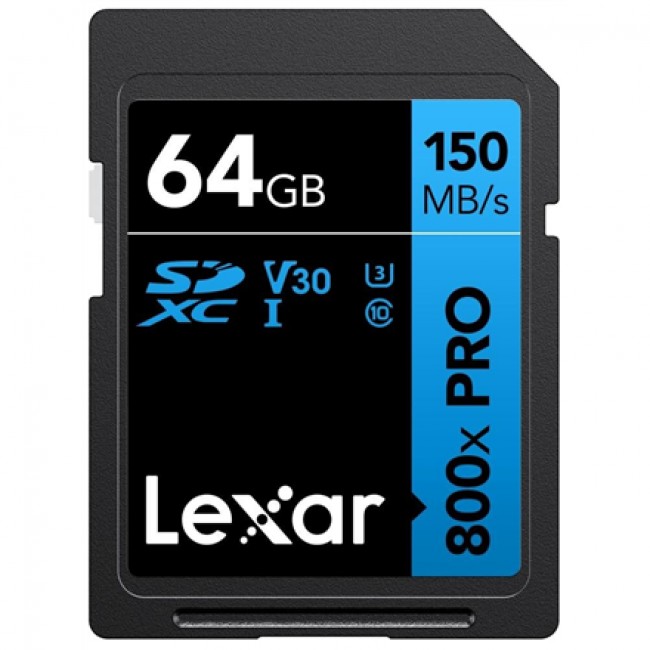 MEMORY SDXC 64GB UHS-I/LSD0800P064G-BNNNG LEXAR