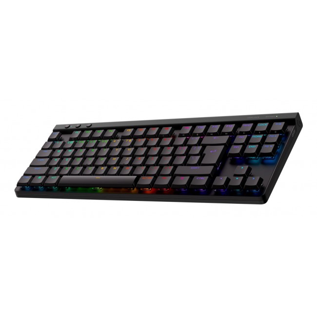 Logitech G G515 Lightspeed TKL keyboard Gaming RF Wireless + Bluetooth QWERTY US International Black Logitech G G515 Lightspeed TKL keyboard Gaming RF Wireless + Bluetooth QWERTY US International Black
