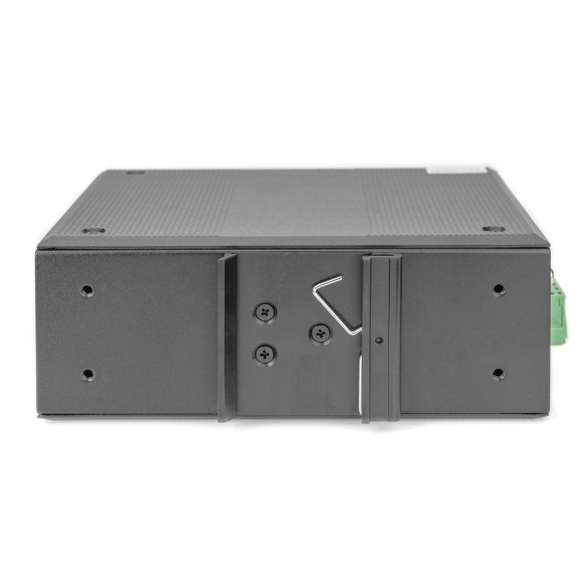 Digitus 7 Port Gigabit Ethernet Netzwerk PoE Switch, Industrial, Unmanaged, 1PD Port