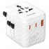 Savio AP-08 power adapter/inverter 20 W White
