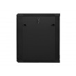 Lanberg wall-mounted installation rack cabinet 19'' 15U 600x600mm black (glass door)