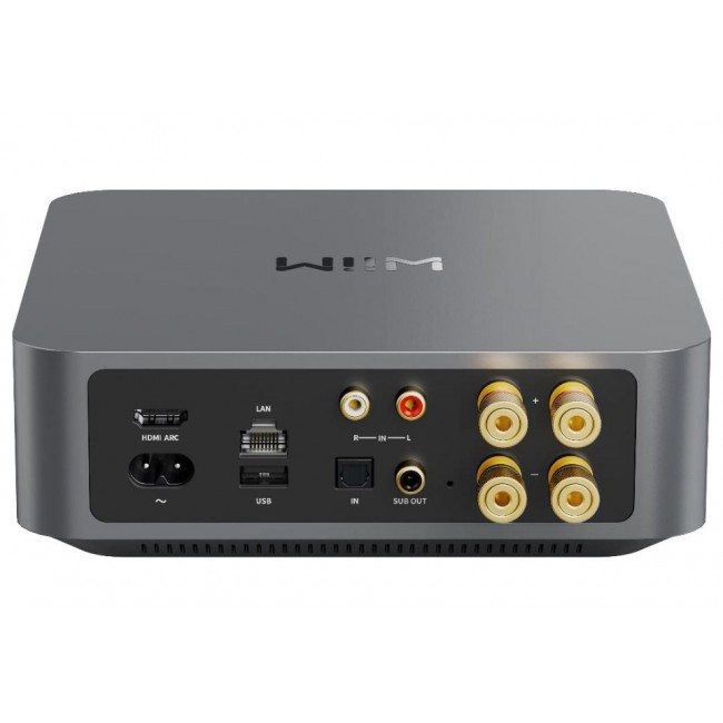 WiiM Amp Dark Grey - Stereo Streaming Amplifier