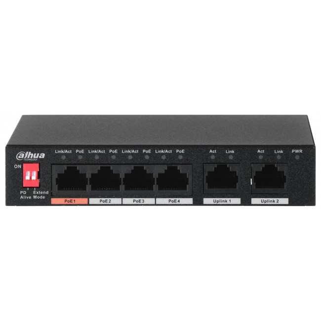 SWITCH DAHUA PFS3006-4ET-60-V2 SWITCH DAHUA PFS3006-4ET-60-V2