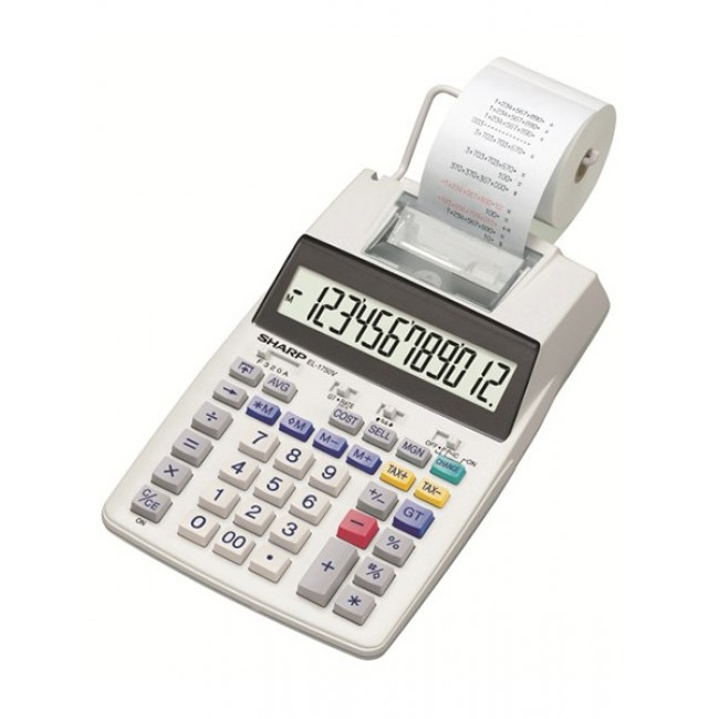 Sharp EL-1750V calculator