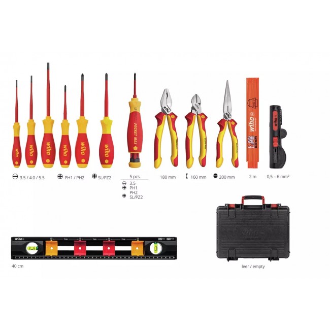 Wiha 45530 mechanics tool set Wiha 45530 mechanics tool set