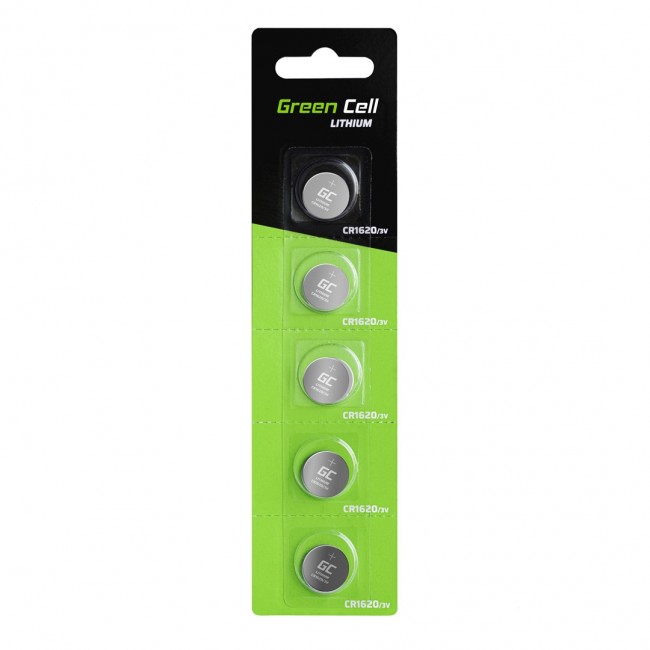 Green Cell XCR03 household battery Single-use battery CR1620 Lithium Green Cell XCR03 household battery Single-use battery CR1620 Lithium