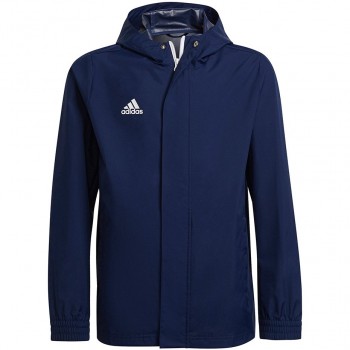 adidas Entrada 22 All Weather Jacket navy blue H57511 116cm