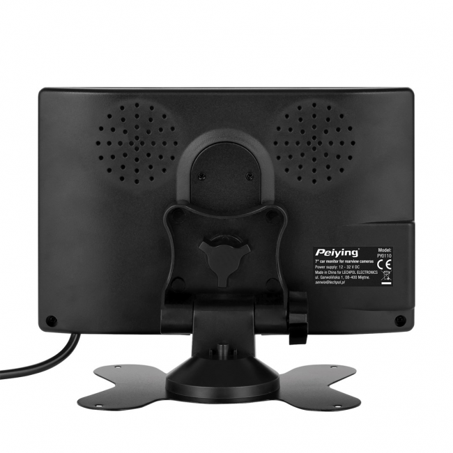 Peiying car monitor for rear view camera 7