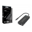 Conceptronic DONN14G laptop dock/port replicator Wired USB 3.2 Gen 1 (3.1 Gen 1) Type-C Grey