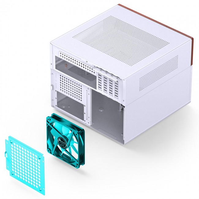 Jonsbo N4 WHITE computer case Micro Tower