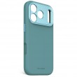 Decoded Silicone Backcover Apple iPhone 17 Pro Retro Blue mobile phone case 16 cm (6.3