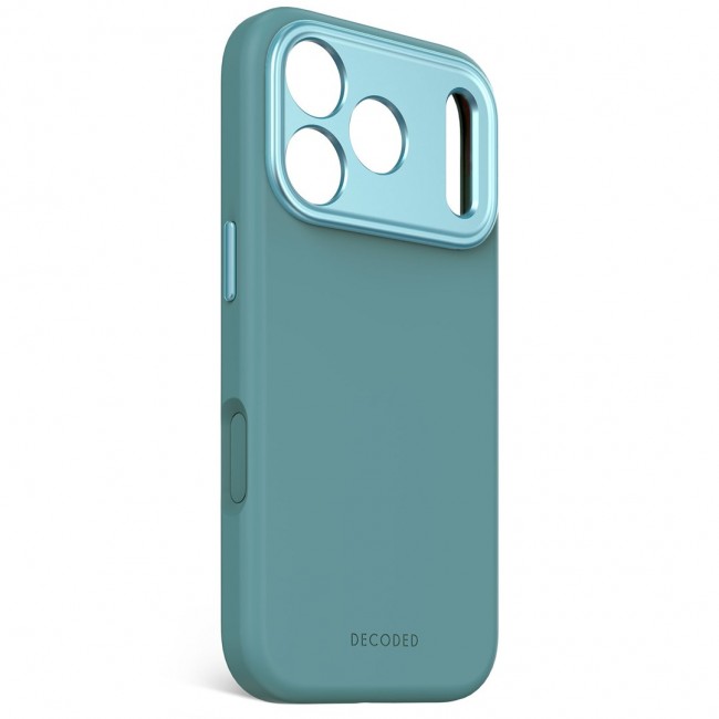Decoded Silicone Backcover Apple iPhone 17 Pro Retro Blue mobile phone case 16 cm (6.3