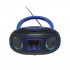 Denver TCL-212BT BLUE CD player Portable CD player Black, Blue