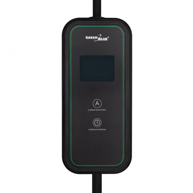 GreenBlue EV/PHEV Charger, portable, Type 2, cable length 6.8 m, IP65, 11 kW, 220 380 V AC 50/60 Hz, 16 A, 3-phase, GB1100
