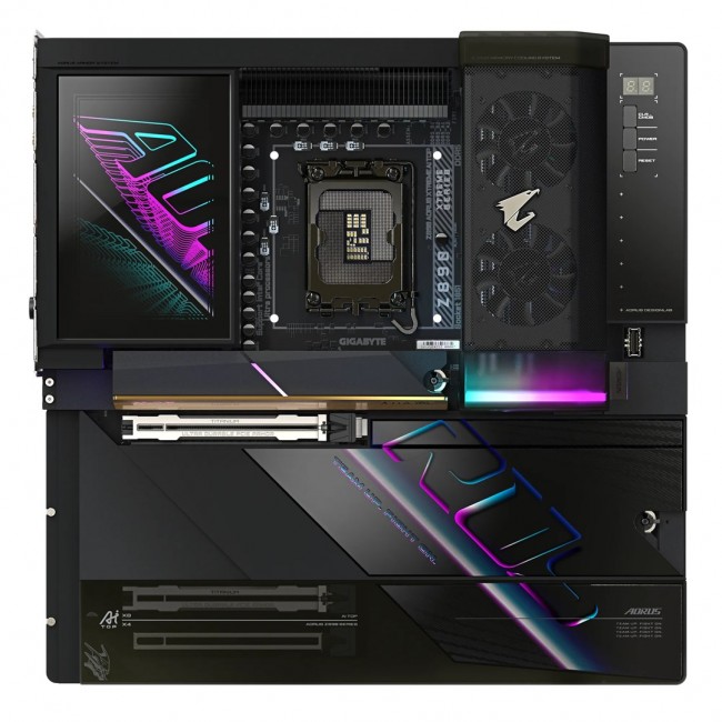GIGABYTE Z890 AORUS XTREME AI TOP Motherboard - Supports Intel Core Ultra (Series 2) CPUs, 22+1+2 phases VRM, up to 9500MHz DDR5 (OC), PCIe 5.0 M.2, Wi-Fi 7, Thunderbolt 5 GIGABYTE Z890 AORUS XTREME AI TOP Motherboard - Supports Intel Core Ultra (Series 2) CPUs, 22+1+2 phases VRM, up to 9500MHz DDR5 (OC), PCIe 5.0 M.2, Wi-Fi 7, Thunderbolt 5