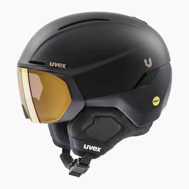 Ski helmet UVEX ULTIMATE HORIZON BLACK MATT, size 51 62
