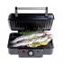 Mesko Grill MS 3050 Contact grill, 1800 W, Black/Stainless steel