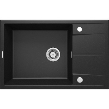 1-bowl granite sink with drainer