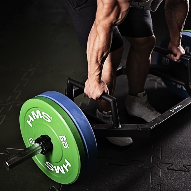 HMS Fitness CBR10 1 pc(s) Olympic Bumper weight disc HMS Fitness CBR10 1 pc(s) Olympic Bumper weight disc