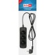Activejet 3GNU - 3M - C power strip with cord Activejet 3GNU - 3M - C power strip with cord
