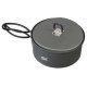 ESBIT Cookset for solid fuel Pot 1 L Aluminium ESBIT Cookset for solid fuel Pot 1 L Aluminium