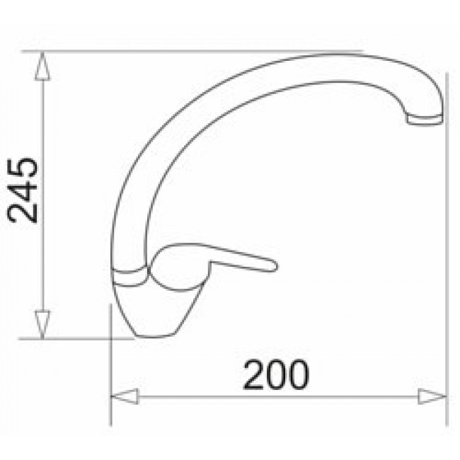 PYRAMIS Ossia 090922138 kitchen faucet Gray concrete PYRAMIS Ossia 090922138 kitchen faucet Gray concrete